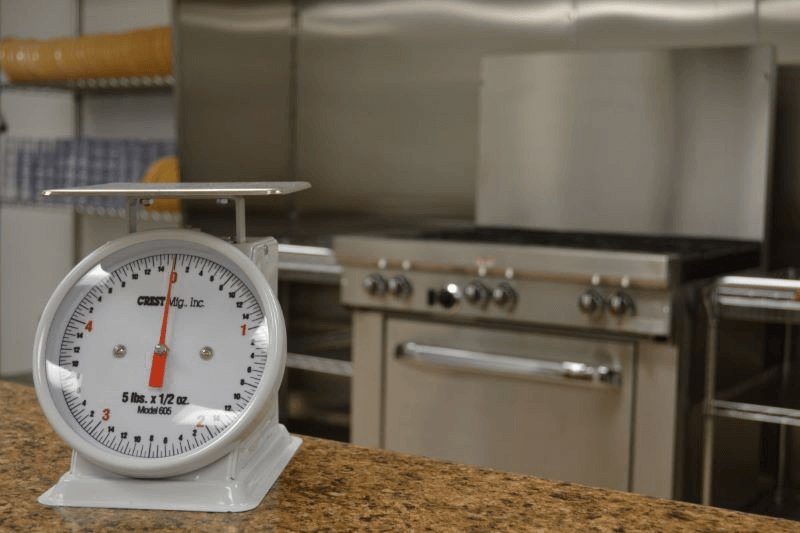Kitchen scale in ArKids Jonesboro kitchen